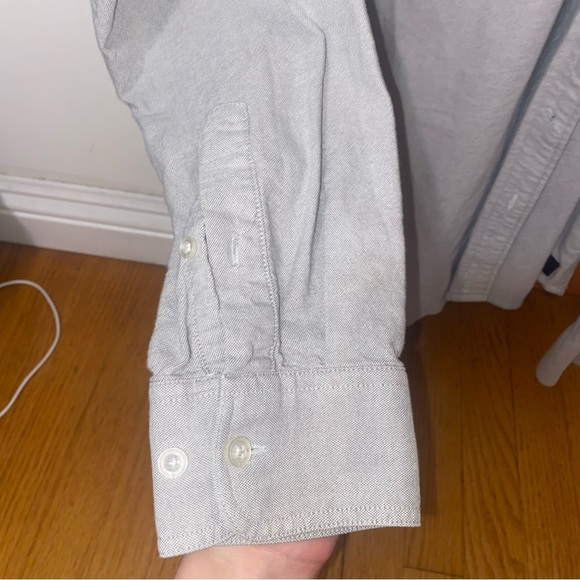 GREY BUTTON UP - Picture 9 of 10